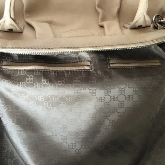 Banana Republic Leather Carryall Bag Shoulder Tote - Picture 9 of 11